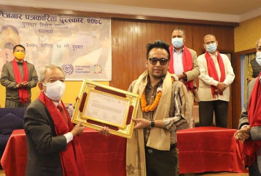 शिलापत्रकर्मी भारतीसहित तीन पत्रकार पुरस्कृत